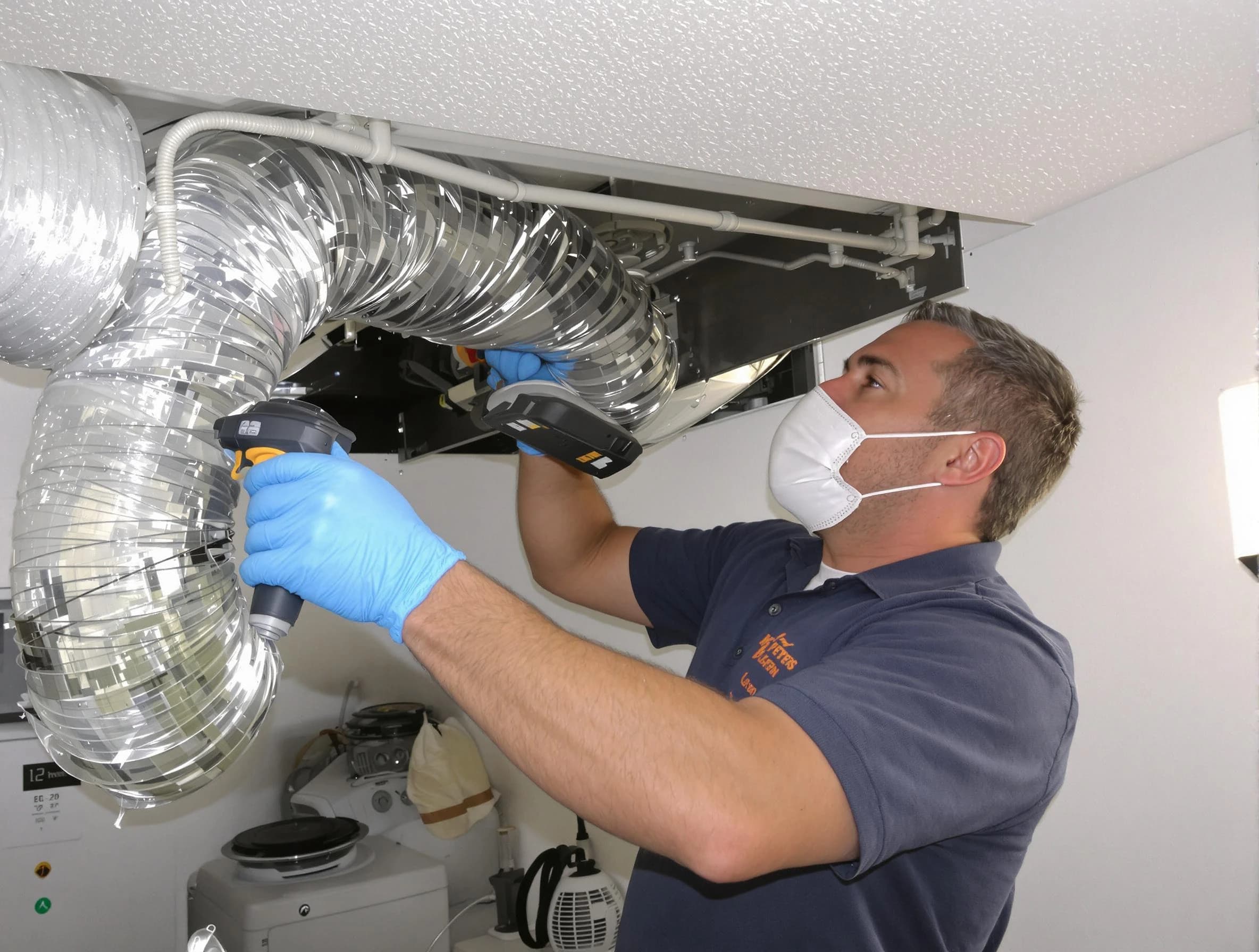 Milton Dryer Vent Cleaning professional performing thorough residential dryer vent cleaning in Milton