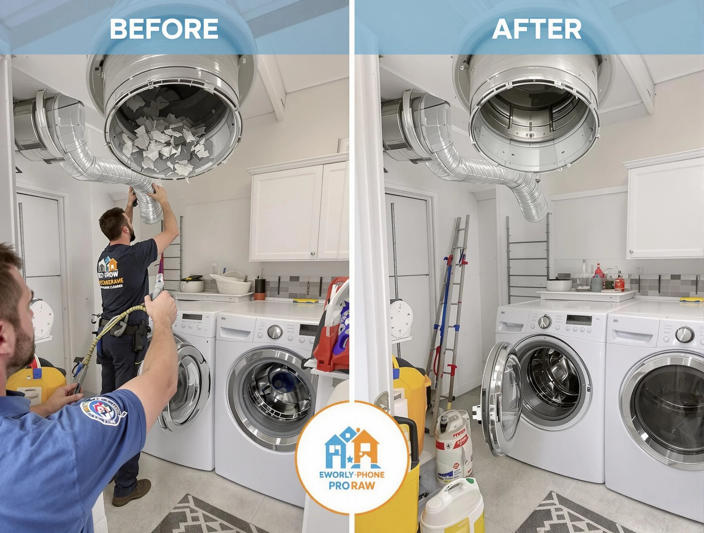 Residential dryer vent cleaning by Milton Dryer Vent Cleaning in Milton